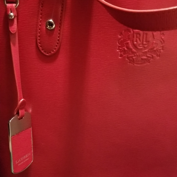 Ralph Lauren Red Bag - Picture 5 of 7
